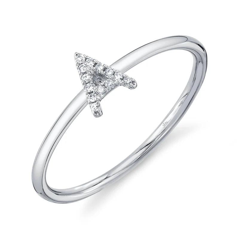 Diamond Initial Ring - Nancy's Jewelry