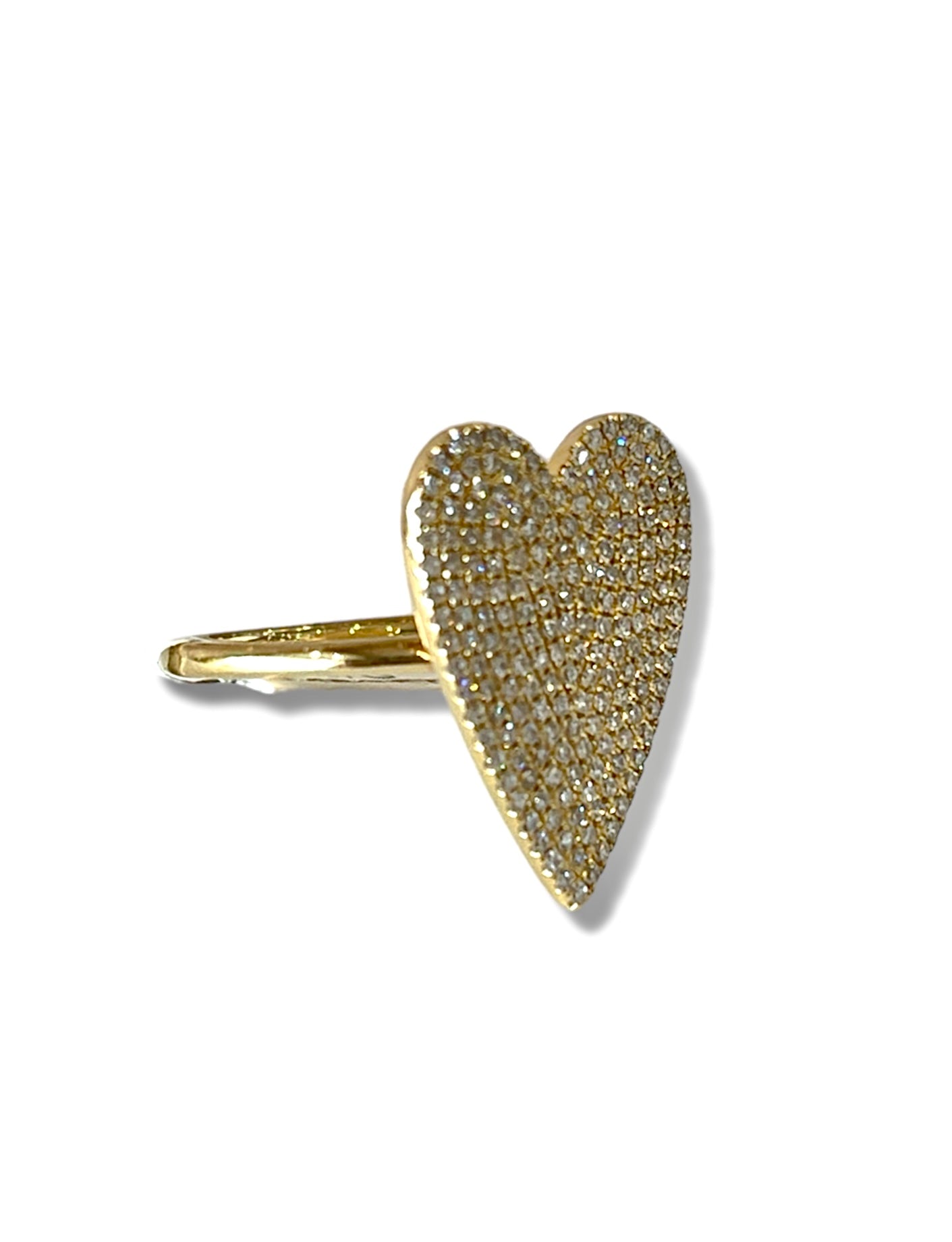 0.56CT Amor Diamond Pave Heart - Jumbo